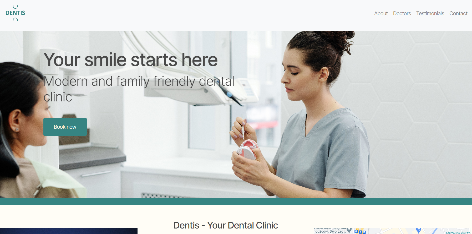dental project screenshot